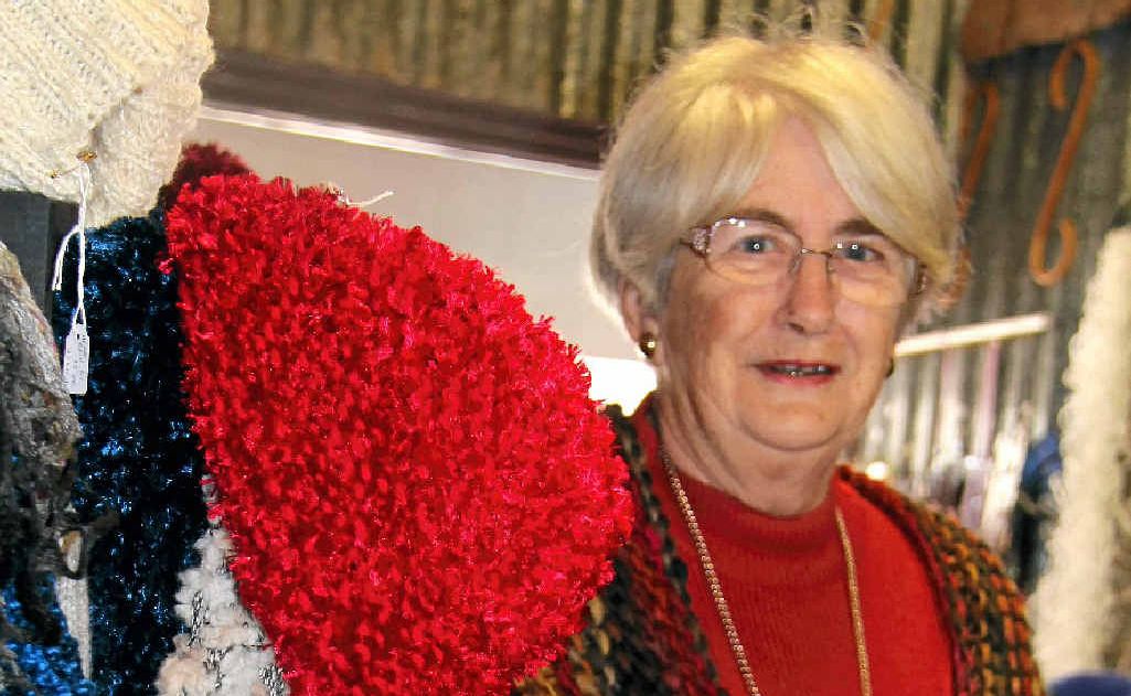 Beverley Brennan at the Craft Shop on Palmerin St said business is always good during Jumpers and Jazz. Beverley Brennan at the Craft Shop on Palmerin St said business is always good during Jumpers and Jazz.